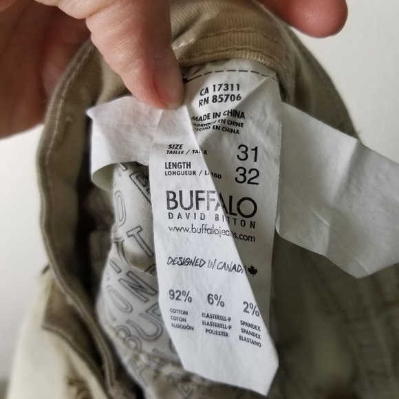 Buffalo David Bitton for Buckle Men's 31x32 Evan-X - Picture 8 of 8